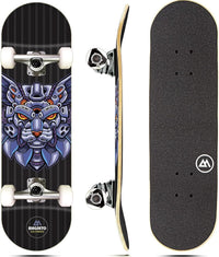 Magneto Complete Skateboard - Purple Cat