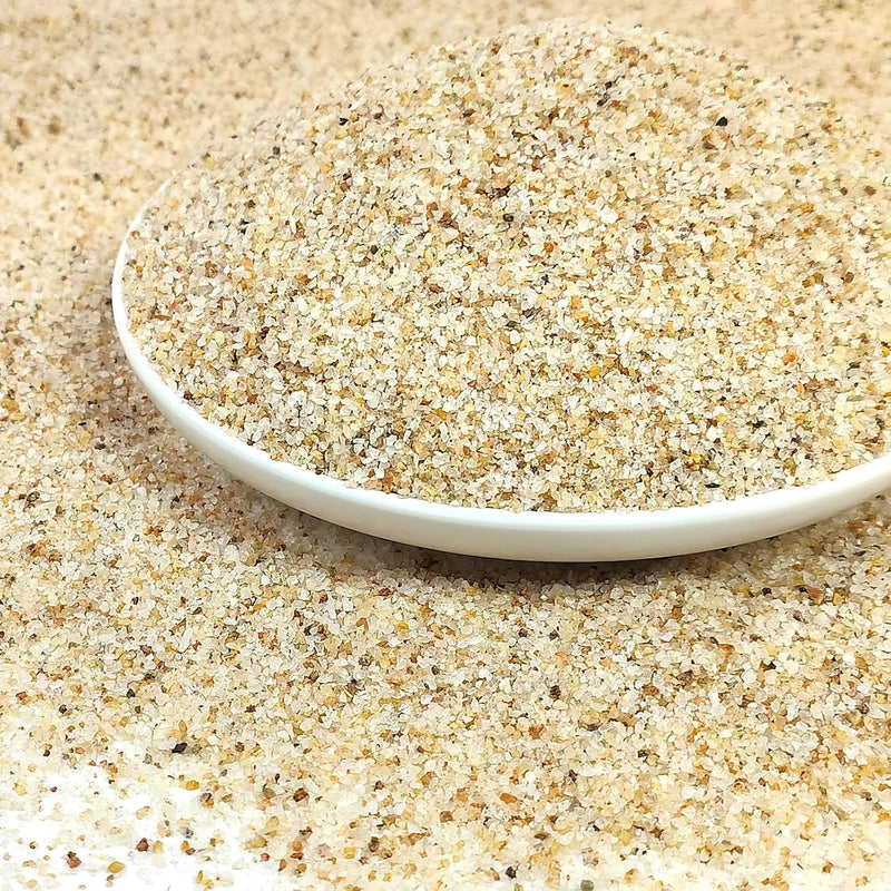 Aquarium Sand, Aquarium Gravel Substrate - Beige / 5 lbs