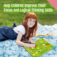 SpriteGru search and find book for kids with dry erase markers and storage bag - view 21