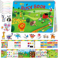 SpriteGru search and find book for kids with dry erase markers and storage bag - view 3