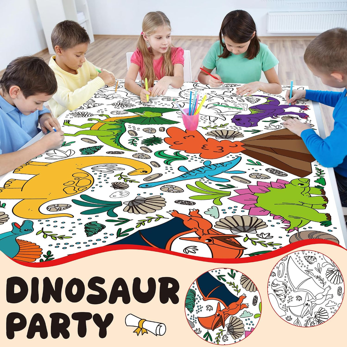 OHOME Halloween Crafts for Kids - Dinosaur - image 3