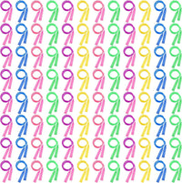Elcoho kids jump rope set, 36 colorful adjustable skipping ropes with plastic handles - view 3