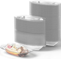 Super Fun Recyclable Banana Split Boats 50Pk. Best Long 12Oz - 250 Pack / 8 Oz + 12 Oz Combo