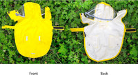 MAMORE Dog Raincoat Waterproof Reflective Adjustable Pet Rain Jacket - X-Large: 37-55lbs / Yellow - image 2