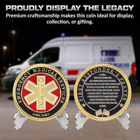 Military Gift Shop Air Force Armed Forces Prayer Coin - Emt - image 3