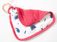 Peacock | Sprig Quilted Lovey - BIG FRENCHIES