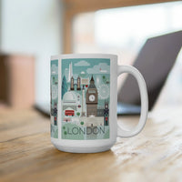 London Ceramic Mug 11oz or 15oz - BIG FRENCHIES