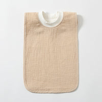 Large Childrens Washcloth Bib That Resists Stains