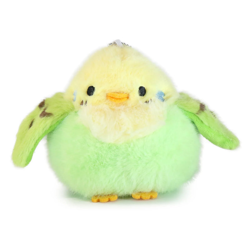 5-inch Green Bibble Bird with Yellow Face - BIG FRENCHIES