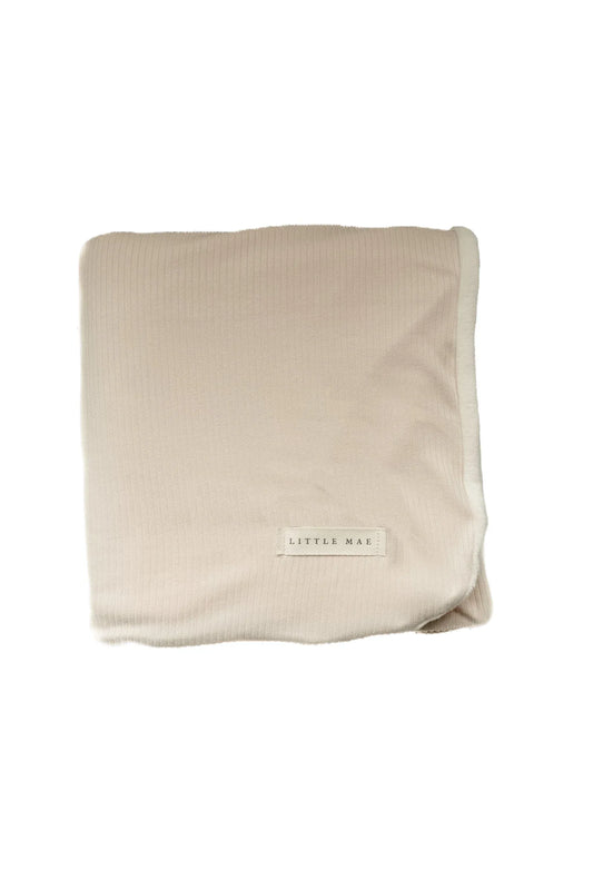Oat Ribbed Toddler Blanket - BIG FRENCHIES