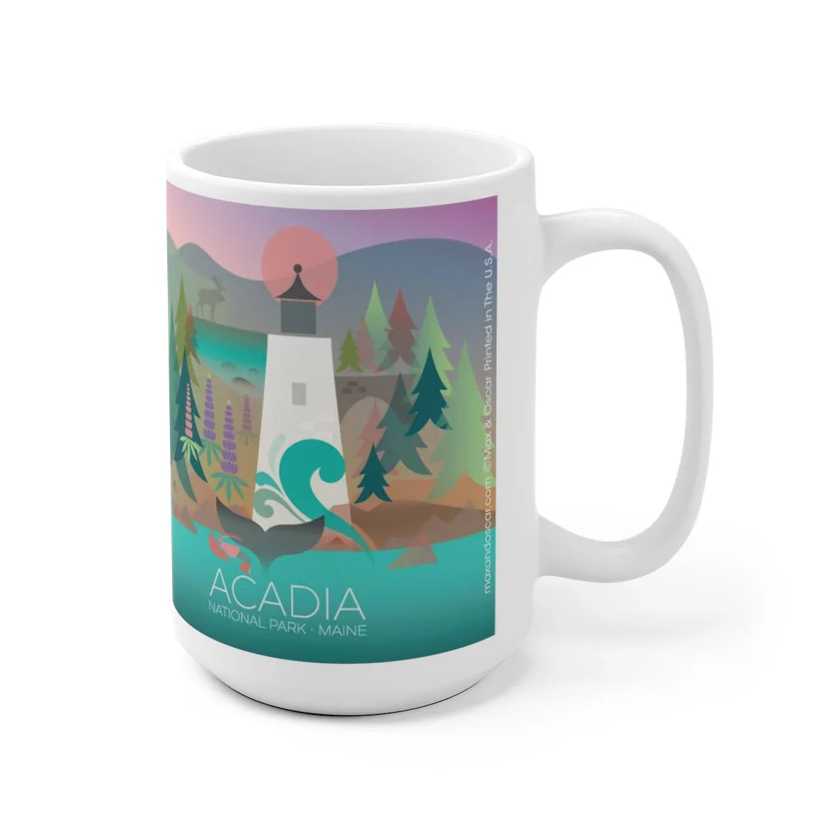 ACADIA NATIONAL PARK OZ CERAMIC MUG - BIG FRENCHIES