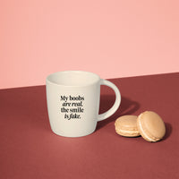 The Boobs are Real... Ceramic Coffee Mug