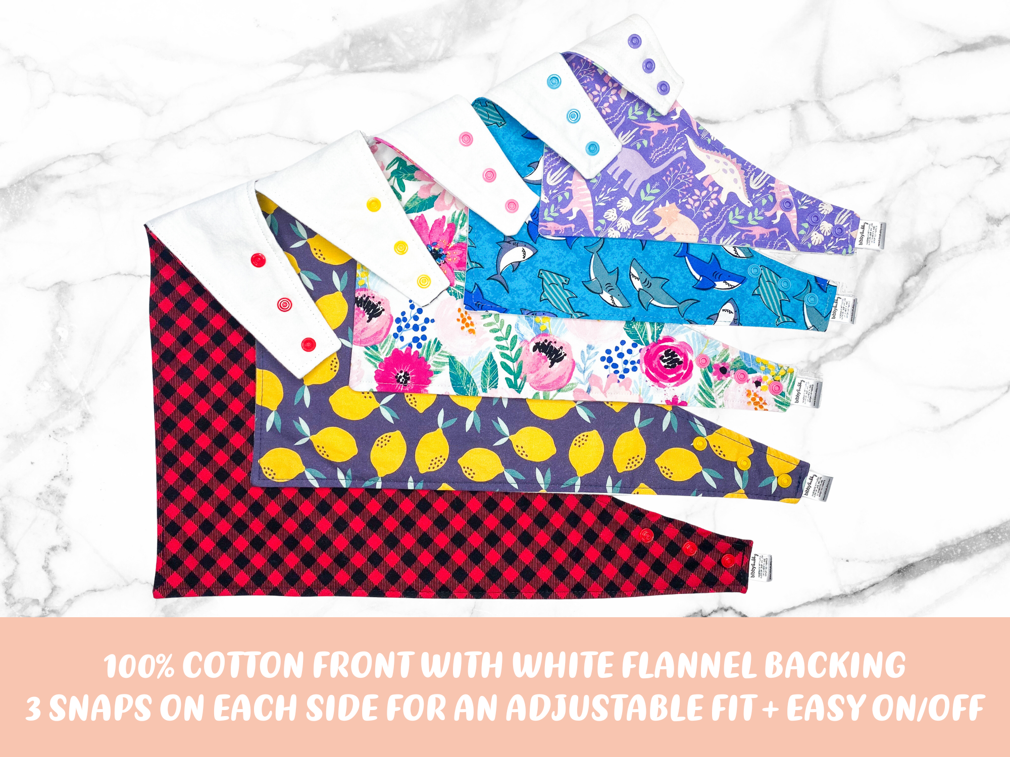 "Barkday on Blue" Dog Bandana