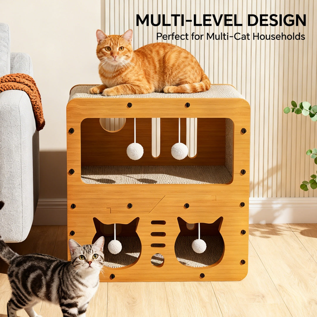 Only Self Pickup---C Double-layer Cat Head 45