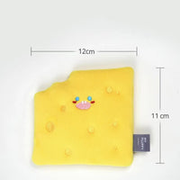 Pet Tibetan Food Sniffing Paper Cheese Plush Sounding Toy