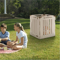 Richell Convertible Indoor Outdoor 4 Panel Pet Playpen - 3-in-1 Plastic Playpen, Gate and Divider for Pets 6 to 40 lb