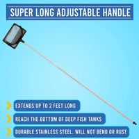 2.5 Inch Fish Net for Fish Tank - BIG FRENCHIES