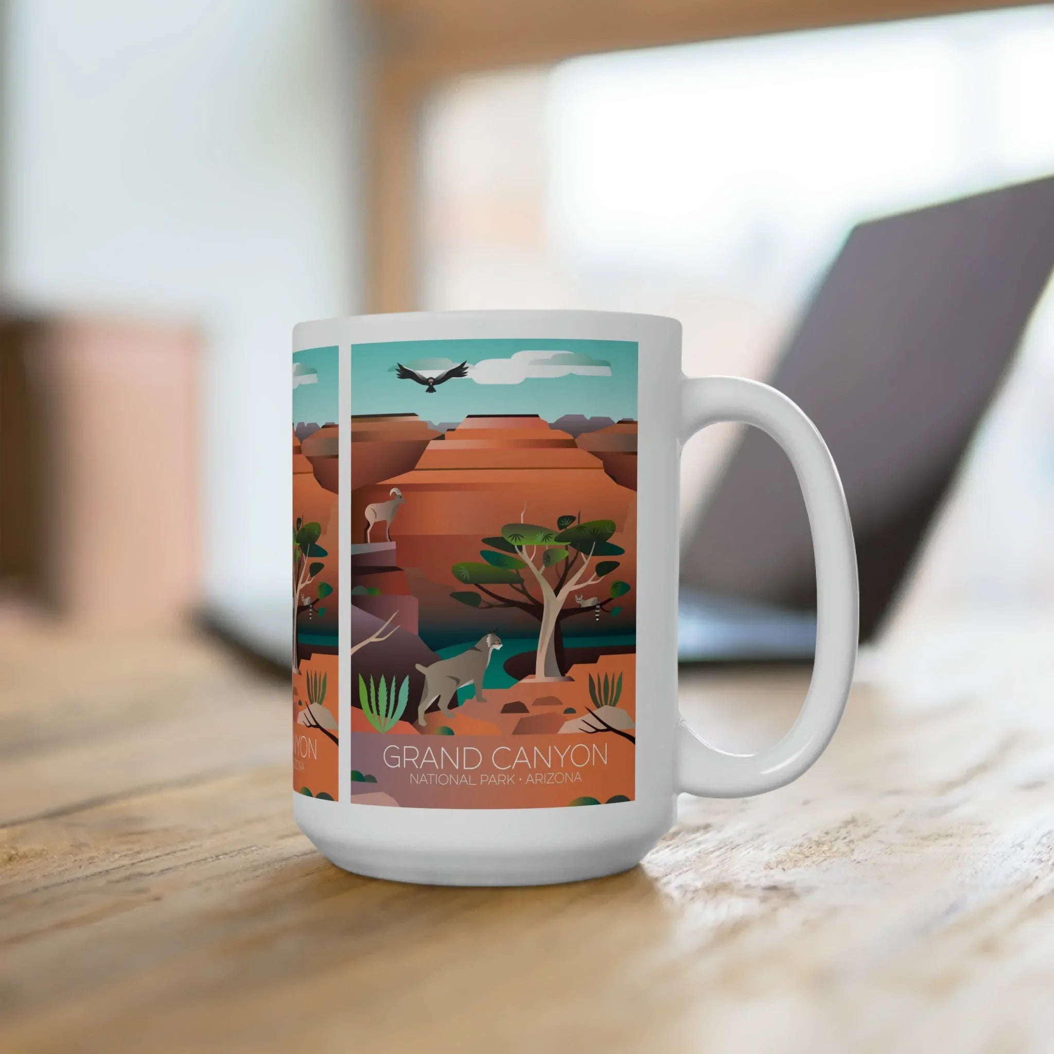 Grand Canyon 2 Ceramic Mug 11oz or 15oz - BIG FRENCHIES