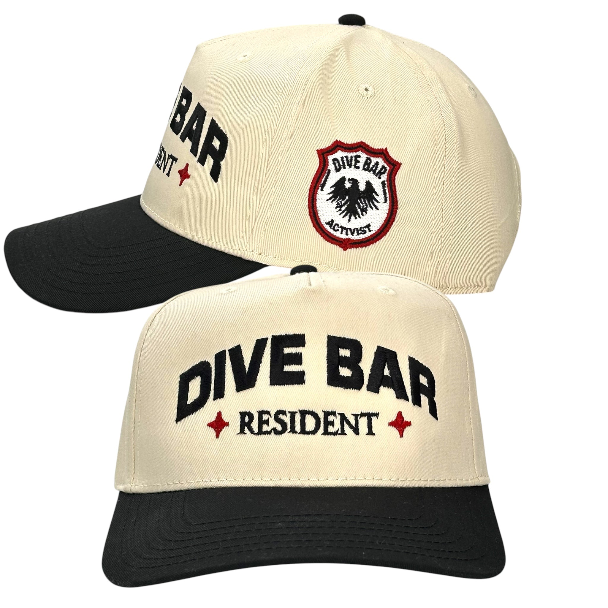DIVE BAR RESIDENT HAT Custom Embroidered