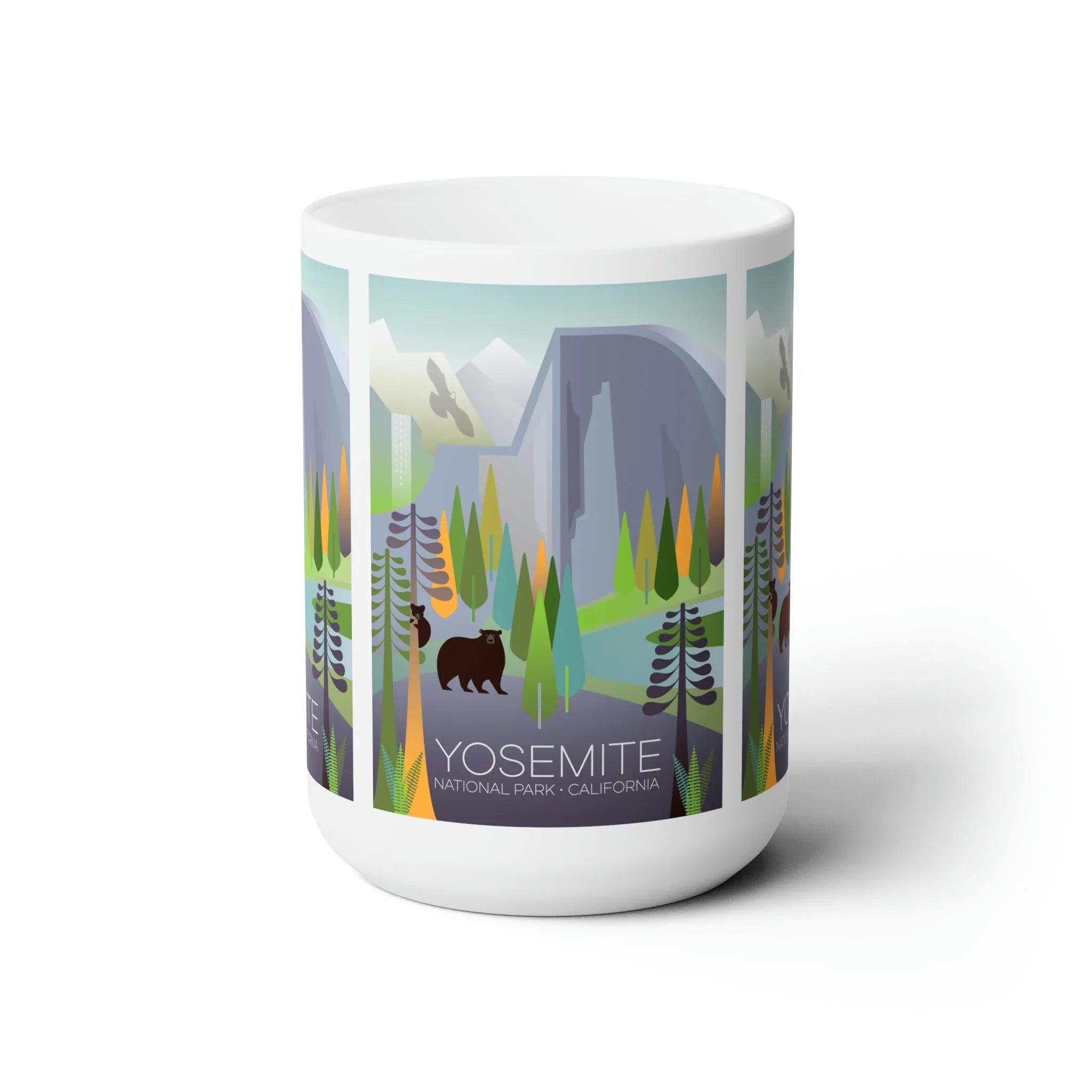 Yosemite National Park Ceramic Mug 11oz or 15oz - BIG FRENCHIES