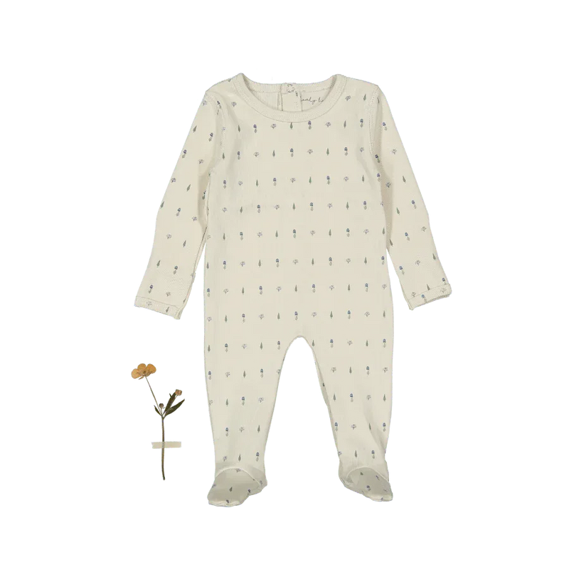 The Printed Romper - Abby Blue - BIG FRENCHIES