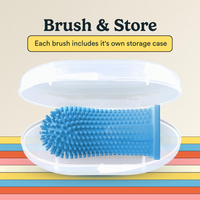 Dog Toothbrush, 360 Dog Tooth Brushing Kit, Finger Toothbrush, Cat Tooth Brush, Teeth Cleaning, Pet Tooth Brush For Smal