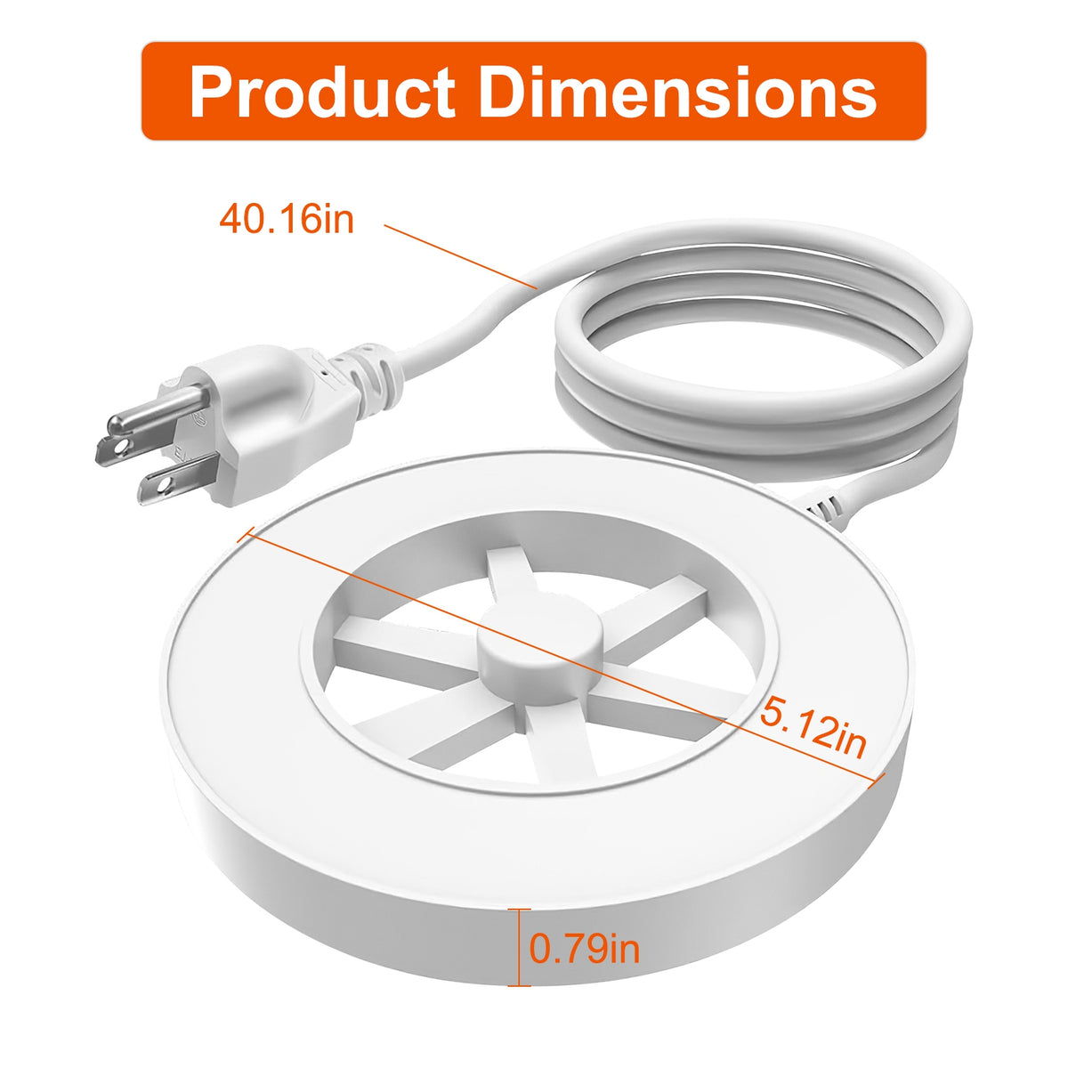 70W Bird Bath Heater For Outdoors Winter Heated Bird Bath Deicer Waterproof Aluminum Alloy Water Heater With Thermostat 