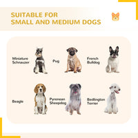 24 Panel Dog Playpen for Small and Medium Dogs with Lockable Door, 15.7 x 15.7 x 2.6
