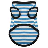 Summer Thin Cotton Striped Vest Dog Clothes