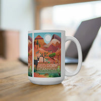 Red Rock Canyon Ceramic Mug 11oz or 15oz - BIG FRENCHIES