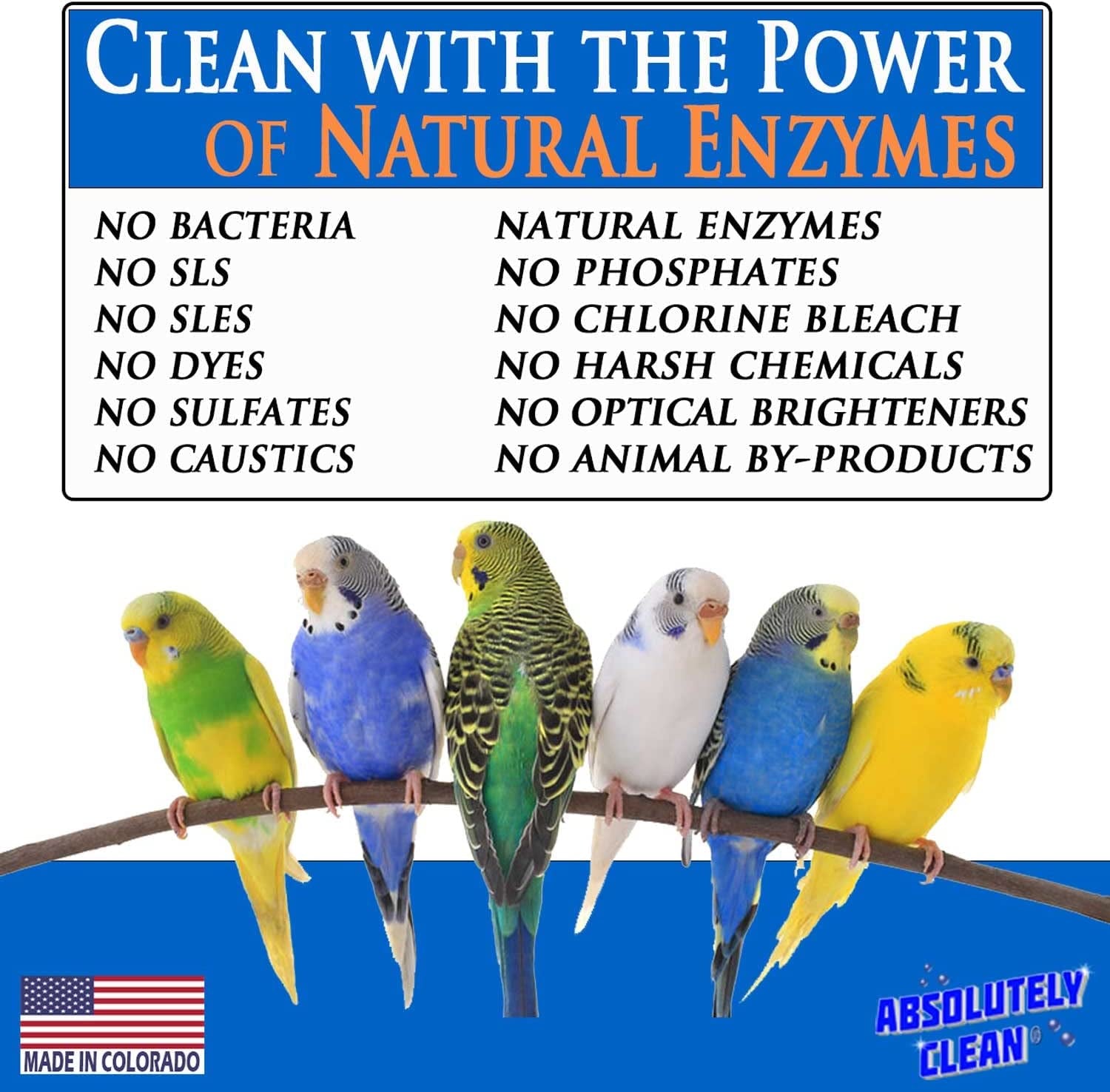 Bird Cage Cleaner and Deodorizer - BIG FRENCHIES