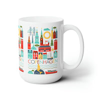 Copenhagen Scandi Ceramic Mug 11oz or 15oz - BIG FRENCHIES