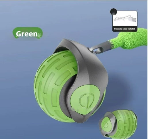 New Interactive Cat Toys Ball Auto Electric Rolling Ball Toys For Cat Kitty Pets Smart Automatic Teaser USB Rechargeable