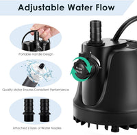 Aquarium Water Pump with Adjustable Switch - BIG FRENCHIES