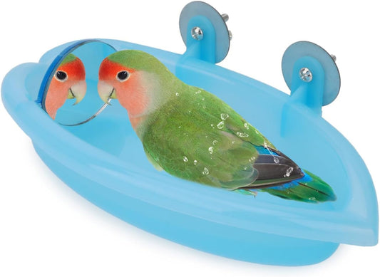 Bird Bath with Mirror Portable - BIG FRENCHIES