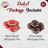 Chocolate and Red Velvet Whoopie Pies Assortment - BIG FRENCHIES
