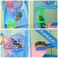 18.5inch 5 Tier Hamster Cage With Tubes And Tunnels