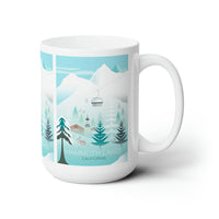 Mammoth Lakes, Winter Ceramic Mug 11oz or 15oz - BIG FRENCHIES