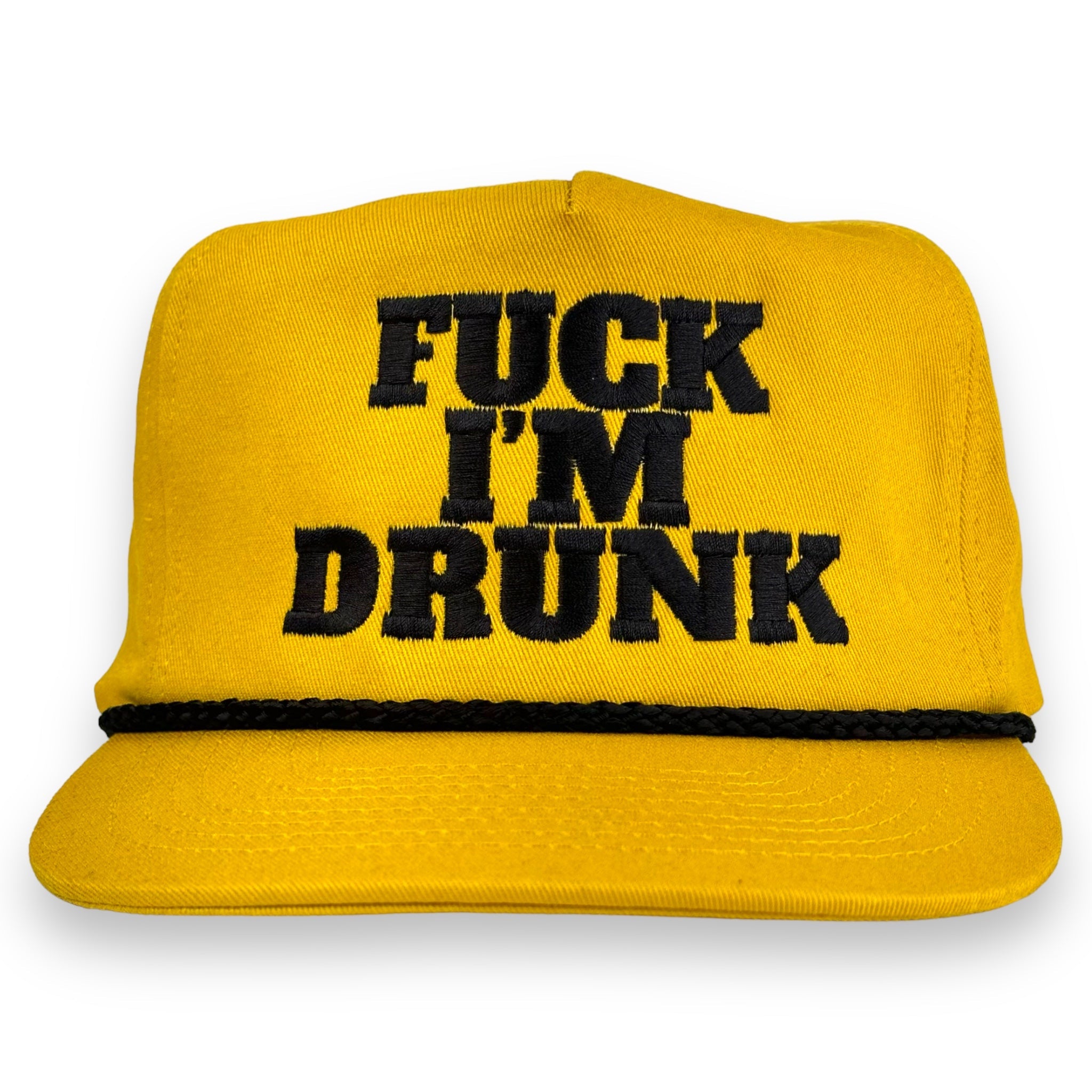 F IM DRUNK HAT Custom Embroidered