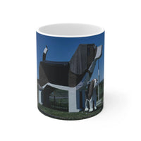 ROADSIDE MUGS - Dog Park Ceramic Mug 11oz - BIG FRENCHIES