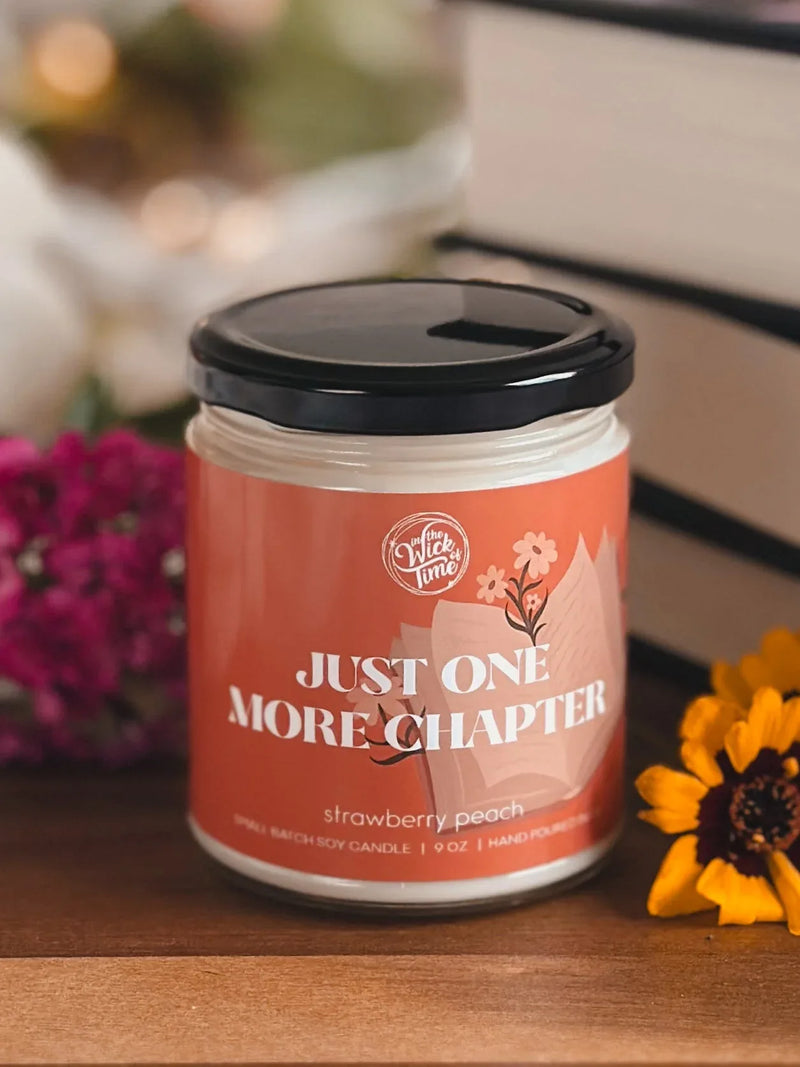 Just One More Chapter Candle 9 OZ - BIG FRENCHIES