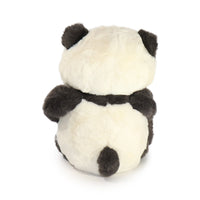 10-Inch Black and White Peaky Panda with Paw over Eyes