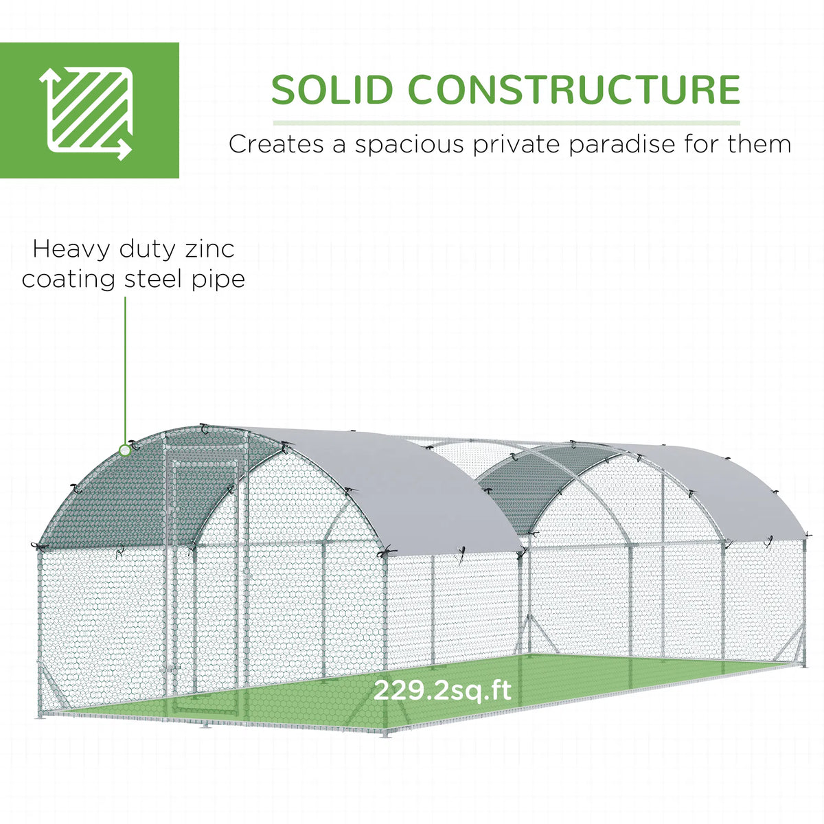 Chicken Coop(Not Supported non-defective remorse returns)