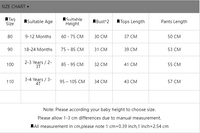 IENENS Girls' Long-Sleeved Pajama Set (Ages 1-4) - # BAAA81810022