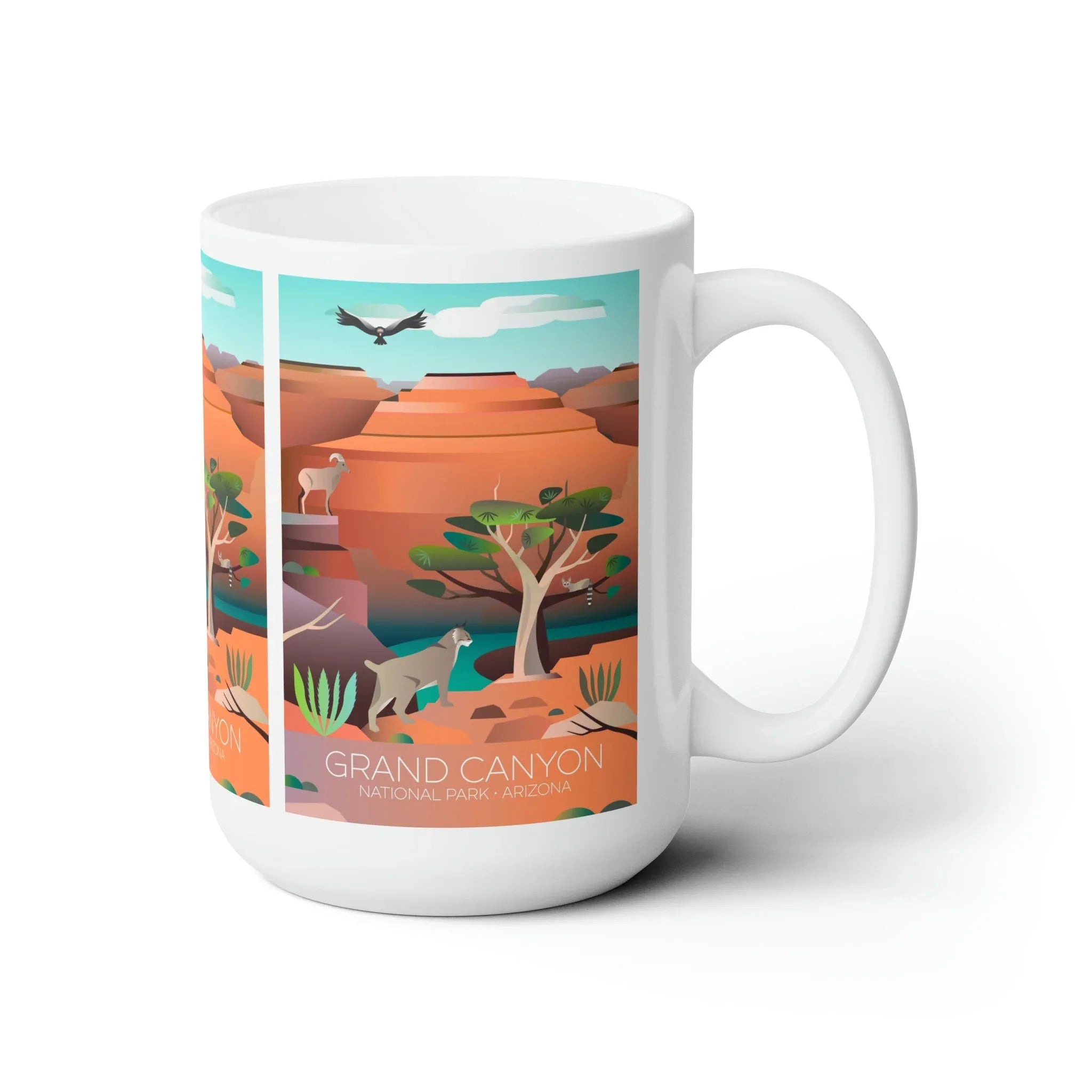 Grand Canyon 2 Ceramic Mug 11oz or 15oz - BIG FRENCHIES