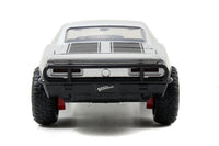 Roman's Chevrolet Camaro Z/28 Silver "Fast & Furious 7" Movie 1/24 Diecast Model Car by Jada