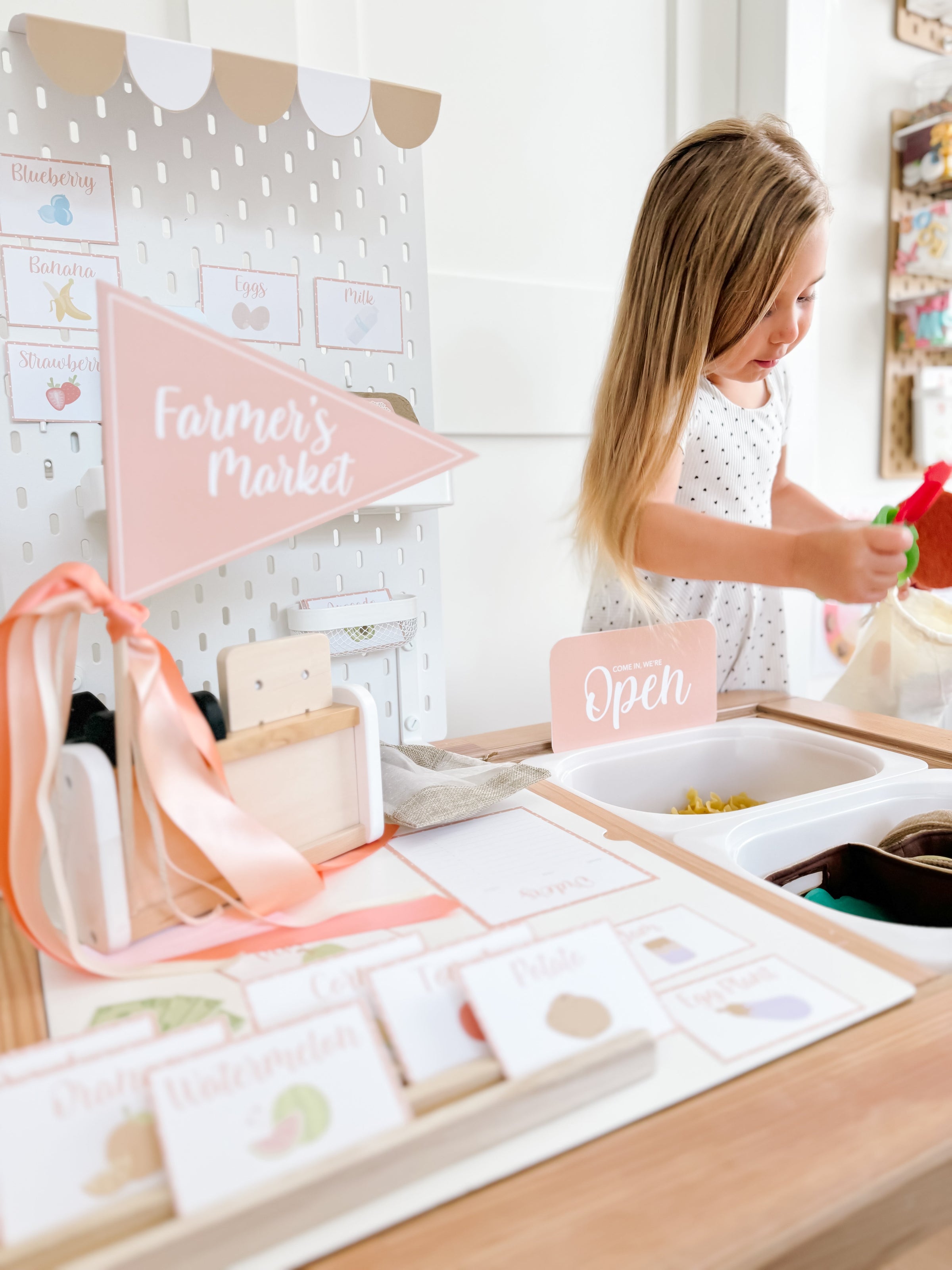 Farmer's Market Printable Dramatic Play