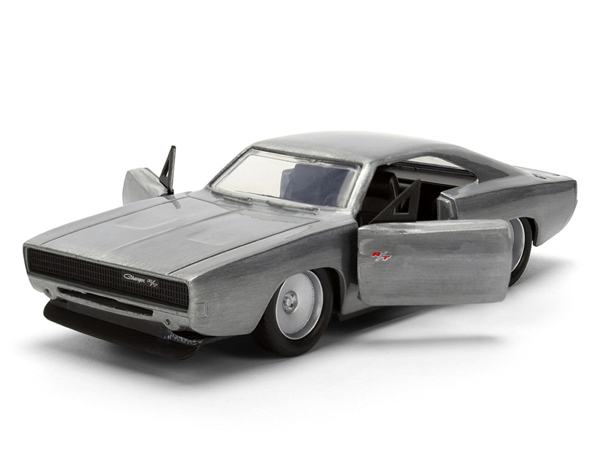 Dom's Dodge Charger R/T Raw Metal "Fast & Furious 7" (2015) Movie 1/32 Diecast Model Car by Jada