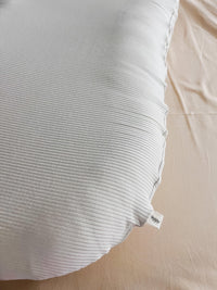 Oat Ribbed Baby Lounger Cover - BIG FRENCHIES