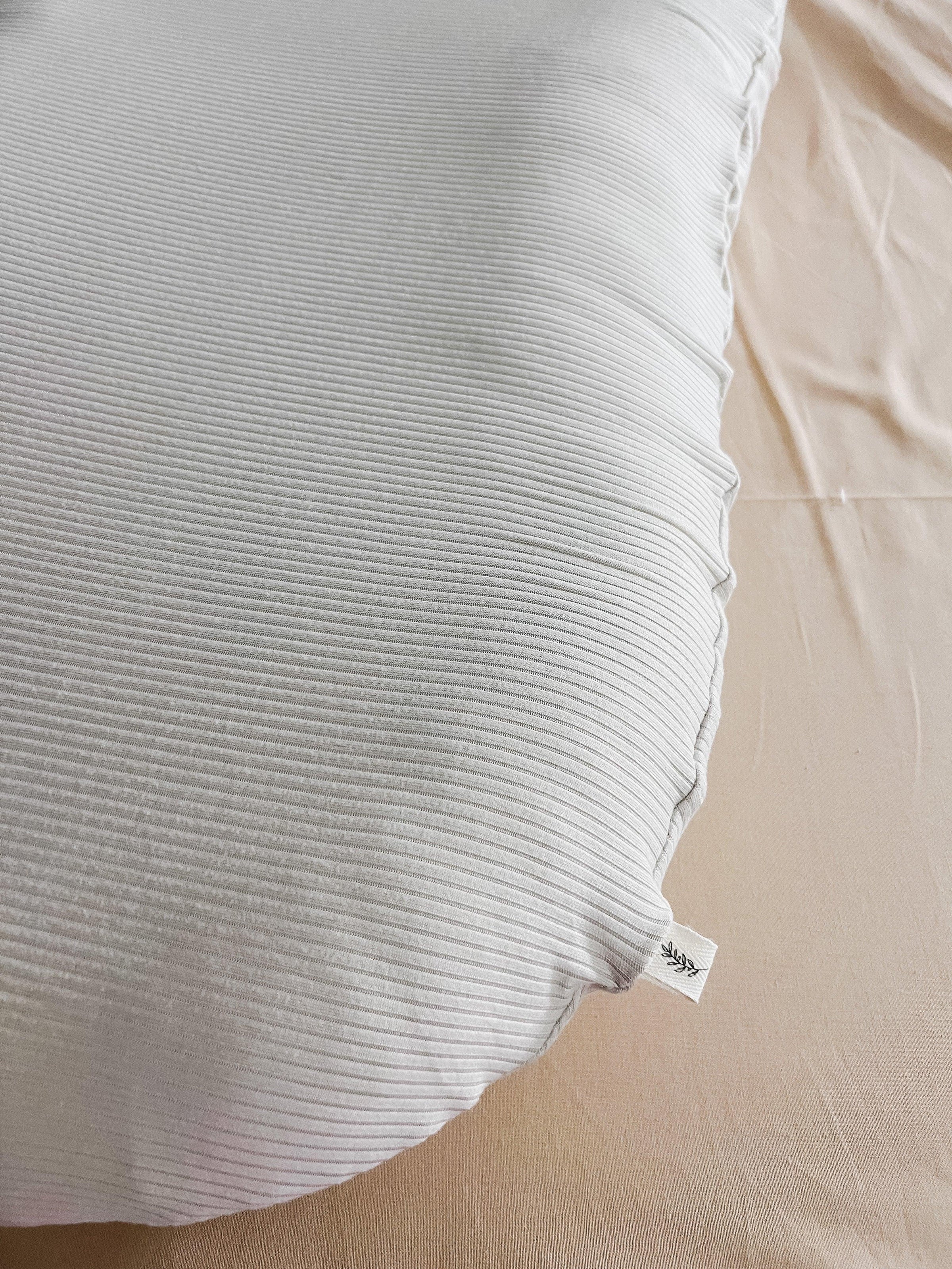 Oat Ribbed Baby Lounger Cover - BIG FRENCHIES